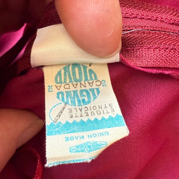 The Most Stunning Burgundy Vintage 70s Pleated Dress - Picture 8 of 13